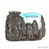 Lodówka magnesy lodówki Pamięć Bhutan Vietnam Laos Myanmar Cambodia 3D Fridge Magnet Modelowanie światowej pamiątki turystyki