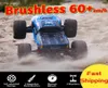 RC Car Brushless Fast 60km h High Speed Remote Control Monster Truck Drift 4WD Vehicle OffRoad Waterproof Boys Adults Gift 2201204081899