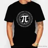 Herr t-shirts 2024 matematik pi symbol sommarmens korta ärmar t-shirt kadeau homme kvinnor tees roliga herr t-shirt kläder unisex toppar kemis