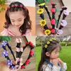 Headbands AISHG Love Fruit Hair Band Girls Fashion Braided Flower Headband Korean Tooth Non-Slip Hoop Hairband for Women Hair Accessories Y240417