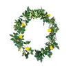装飾的な花エミュレートブドウ国境ホームクリスマスホリデーハンギングフルーツシミュレーション