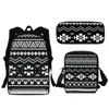 Skolväskor Aztecs Tribal Print Kids Casual ryggsäck Student Back To Gift Teenagers mode Små flickor Messenger Bag Pencil Fall