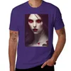 Men's Polos Vampire Red Eyes Alluring Dark Beautiful Artwork T-shirt Kawaii Clothes Plus Sizes For A Boy Mens Clothing