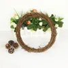 装飾的な花10pcs rattan wreath vine branch from diy crafts wood twig