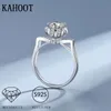 925 anello di gatto con diamanti in argento sterling carino design di moda leggero temperamento casual di nicchia per donne e sorelle 240417