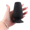 Hollow Anal Expander Huge Dildo Butt Plug Vaginal Speculum Male Treatment Massager Cleaning Enema Gay Anal sexy Toy with Stopper