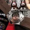 Дизайнерские часы роскошные автоматические механические часы тип швейцарского движения сапфировое зеркало размер 44 мм*11 мм импортируемые резиновые ремни.