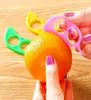 Orange Peeler Plastic Color Color Coule Slicer Zesters 25cm 75cm Cutter Couteau Fruipiste Citrus Couteau 5154615