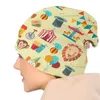 Berets Merry Christmas Day Sport Dunne hoeden Circuselementen Bonnet Hoogwaardige Skullies Beanies Caps