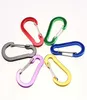 5026MM Flat Shape Carabiner Keyrings Key Chains Sport Carabiner Keychain Hiking Aluminum Hiking Camping Carabiners CYZ28274385934