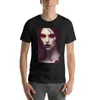 Men's Polos Vampire Red Eyes Alluring Dark Beautiful Artwork T-shirt Kawaii Clothes Plus Sizes For A Boy Mens Clothing