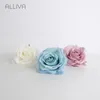 Decoratieve bloemen Alliva Retail Realistische en zachte thuis- of feestdecoratie Bloem kunstmatige handgemaakte Franse rozen 3 kleuren