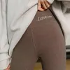 Calça feminina ITOOLIN Mulheres casuais Cashmere Pijama Roupa Térmica Térmica High Casal para o outono Inverno 2024