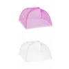 2 grande tela pop-up Tela Protect Food Cover Dome Dome Net Umbrella Picnic Kitchen dobrou Mesh Anti Fly Mosquito Umbrella