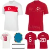 2024 Copa da Copa da EURO Turquia Turquiia 6 Orkun Kokcu Jerseys 18 Mert Muldur 19 Kenan Yildiz 10 Hakan Calhanoglu 14 Yunus Akgun Ismail Yuksek Futebol Circta Seleção Nacional