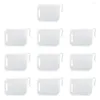 Armazenamento de cozinha 10pcs Refrigerador Divisor Ferramenta Separator Porta lateral Porta reutilizável Tidy Partition Board Box Box Pantry Snap ON