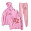Bailey Zimmerman Merch Tracksuit Men Set mode Sporting Suit Hooded Sweatshirt +Sweatpants Herrkläder 2 stycken Set