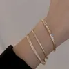 Designer Screw Cartrres Bracelet Fashion Luxury Jewelrys Full Diamond Super Sparkling Bow Gourd Row Fashionable Light High Grade Feel Elegant and Versatile Handic