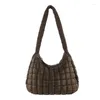 Totes Modern Nylon Pleated Shoulder Bag Fashionable And Practical Crossbdoy Purse Perfect For Different Party