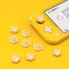 Hoparlörler Geekshare 4pcs Nintendo Switch / OLED / Switch için Başparmak Kavrama NS Aksesuarları için Sevimli Silikon Kedi Pençesi Joystick Kapağı