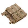 Sacs multifonctionnelles Tactical Mag G36 Double Magazine Pouche Airsoft Gear MOLLE SAG CAMOUFLAGE CARTRIDGES FRAT