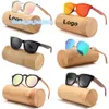 Wholesale ECO Friendly Custom Unisex Designer Retro TAC Mens WoodenCustom Polarized Sunglasses Bamboo