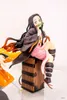 Action Toy Figures 15CM Demon Slayer Kamado Nezuko Sitting Model Toy PVC Figure Toy Gift Collection Box Decoration Desktop Collection Decoration