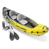 インフレータブルラバーボート2人Intex 68307 Explorer K2 Double Drifting Kayak Fishing Boat 240409