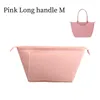 Bolsa de bolsas de cosméticos em Tinberon Pink Liner Tote Organizer inserir maquiagem portátil caixa de grande capacidade interna