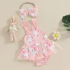 Sukienki dla dziewczynek słuchaj Baby Baby 2pcs Summer stroje bez rękawów.