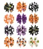 Baby Halloween Grosgrain Ribbon Bows Ghost Ghost Pumpkin Hairbows Skeleton Bat Wizard Ribbon Bow Clips Bebe Halloween Hairpins9912677