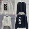 23SS NYA WOMENS Sweater Autumn Trendy Long-Sleeved Top High-End Slim Pullover Coat Designer Sweater Women White Thin Tun Knit Sweaters