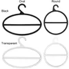 Hängare Multi Purpose Plastic Circle Scarf Hanger Tie Clothes Rack Storage Racks Closet Organizer Portable Space Spara