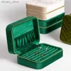 Accessoires Packaging Organisatoren Ring Container Velvet Box voor oorbellen Ring oorbellen voor oorbellen Sieradendoos Tissue Packaging voor kleine bedrijven Y240417