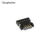 Alto -falantes 2/5/10pcs para NDSL para DS Lite Touch Tela Ribbon Port Socket para 3DS/3DS XL LL Repair 4 Pin Conector