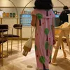 أكياس مسائية لطيفة الآيس كريم راتان حقيبة يد بوهيمية الخوص المنسوجة قش جوفاء محافظ مضحكة للنساء 2024 شاطئ الكتف