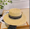 Designer Paille Hat de seau de seau d'été Chapeaux de crochet Luxury Designer Fisherman Flat Sun Suns Back Brees Caps Fashion Caps en tricot Panama