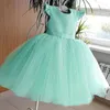 Robes pour enfants pour les filles fête d'anniversaire et mariage des vêtements d'été princesse fleur de tutu robe enfant en enfants robe de bal 240416