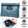 Smell Proof Bags with Combination Lock Leather Smoking Odor Stash Waterproof Container Storage Case15586975