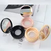 Storage Bottles 2PCS Portable Plastic Powder Box Cosmetic Travel Makeup Jar Sifter Container Handheld Empty Loose Pot With Sieve