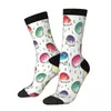 Chaussettes masculines rondes grenouille mâle hommes mâles femmes bas de printemps harajuku