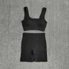 Kadınların Trailtsits Wareball 2pcs Kadın Yoga Set Set Seksi Sütyen Sakinsiz Spor Şortu Egzersiz Koşu Giyim Giyim Giyim Giyim Atletik Sport Suit2403