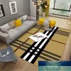 Top Fashion Living Room Carpet Stain-Resistant Easy-to-Care Sofa Full-Bed Household Cooling Bedroom Carpet Absorbent Tea Table Blankets