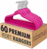 Nobemall Premium Niscip Velvet Hangery do garnitury do płaszcza6773318