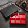 벤토 박스 벤토 박스 일본 스타일의 도시락 상자 쌀 캐터링 휴대용 식품 저장 용기 홈 피닉 주방 학생 선물 선물 L49