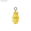 Plush Keychains Kpop Idol NJS Plush Keychain Mini Doll Cartoon Plush Bag Accessories Cute Keychain MINJI HANNI DANIELLE HAERIN HYEIN Y240415