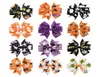 Baby Halloween Grosgrain Ribbon Bows Ghost Ghost Pumpkin Hairbows Skeleton Bat Wizard Ribbon Bow Clips Bebe Halloween Hairpins9890174