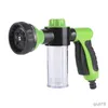 Sprayers Multifunctional Adjustable Mode Water Guns Nozzle Hose Washer Garten Watering Jet Sprayer with Foam Container Fertilizer Tools