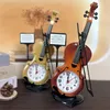 Bordklockor Creative Student Desktop Ornament Clock Cello Plast Alarm
