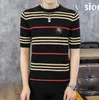 B9360 designer t shirt summer short sleeve stripes Luxury t-shirt brand men tshirt tee mens clothes